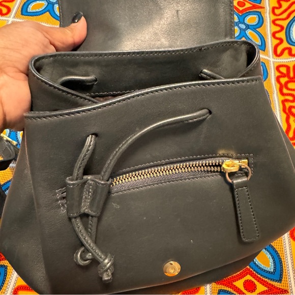 Vintage Coach Legacy West Leather Drawstring Backpack - Picture 8 of 14